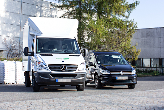 Truck der Rolling Cases GmbH unterwegs