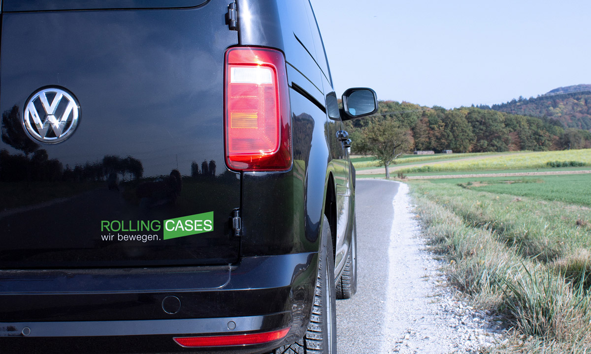 Caddy auf der Straße