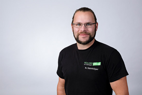 Niklas Steinhilper – Geschäftsführer Rolling Cases GmbH